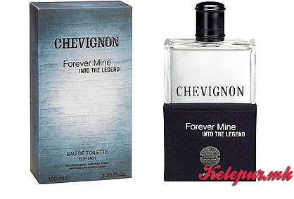 50% попуст на машкиот парфем CHEVIGNON FOREVER MINE INTO THE LEGEND EDT 100ml во парфимериите ГЛАМУР и ЈУВЕНА во вредност од 2790ден. сега само за 1395ден.
