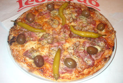 50% попуст на ГОЛЕМА ПИЦА MEXICANA во Leonardo Pizza во вредност од 230ден за само 115ден.
