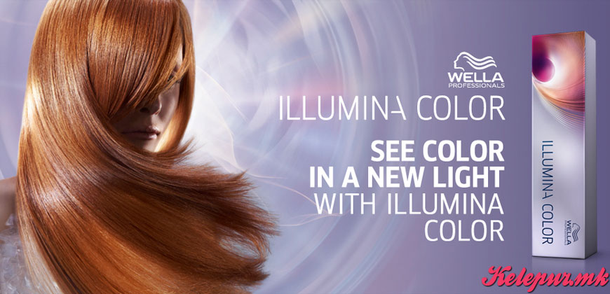 47% попуст на фарбање со ILLUMINA COLOR ФАРБИ ОД WELLA PROFESSIONALS во фризерско студио ЕЛИТ МАРИ во вредност од 1500ден. за само 799ден.