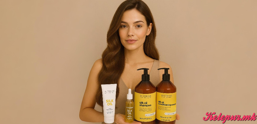 54% ПОПУСТ НА ТРЕТМАН ЗА КОСА ALTER EGO SILK OIL ВО ФРИЗЕРСКО СТУДИО ЕЛИТ МАРИ ВО ВРЕДНОСТ ОД 1300ДЕН. ЗА САМО 599ДЕН.