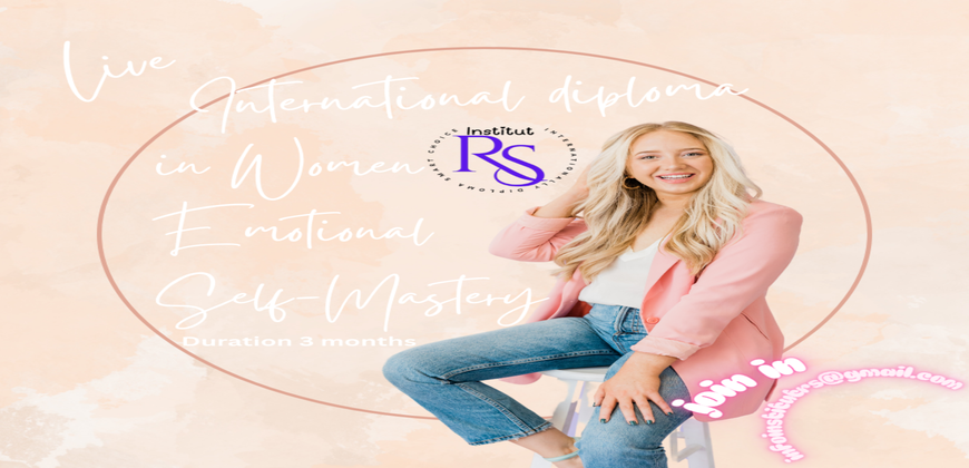 ВРЕДНОСЕН КУПОН ОД 200ДЕН. СО КОЈ ДОБИВАТЕ 50% ПОПУСТ НА КУРС- МЕЃУНАРОДНА ДИПЛОМА ЗА WOMEN EMOTIONAL SELF-MASTERY РЕДОВНА ЦЕНА 24.720ДЕН. СО КУПОН ЗА САМО 12.360ДЕН.