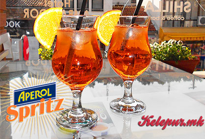 51% попуст на НАЈПОПУЛАРНИОТ ИТАЛИЈАНСКИ КОКТЕЛ „APEROL SPRITZ“ во „SHILLA - COFFEE & BAR“ во вредност од 200ден. за само 99ден.